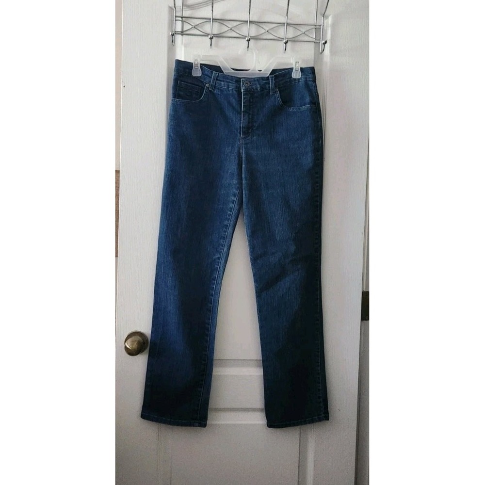 Gloria‎ Vanderbilt Women's Blue Jeans Pants High-Rise Straight Leg Size 6